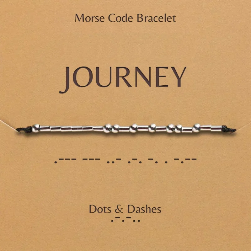 Dots And Dashes Morse Code Bracelet Journey